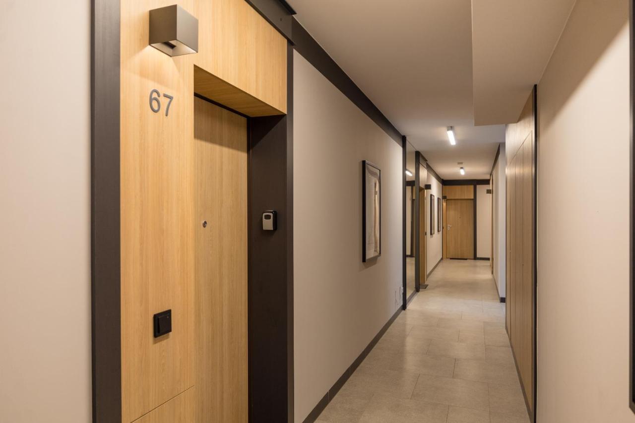 Budki Szczesliwickie Business Apartment Varsavia Esterno foto